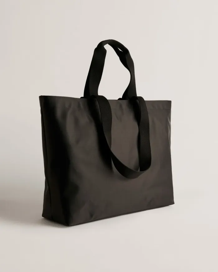 Men HEILYN 8211 Nylon Tote Bag With Webbing Handles Black Ted Baker Holdalls and Weekend Bags Men HEILYN 8211 Nylon Tote Bag With Webbing Handles Black Ted Baker Holdalls and Weekend Bags