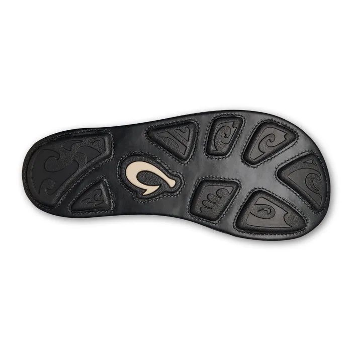 Men Hiapo Mens Leather Beach Sandals Lava Rock Olukai Leather Men Hiapo Mens Leather Beach Sandals Lava Rock Olukai Leather