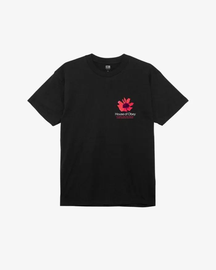 Men HOUSE OF FLORAL CLASSIC TSHIRT White OBEY Clothing TSHIRTS