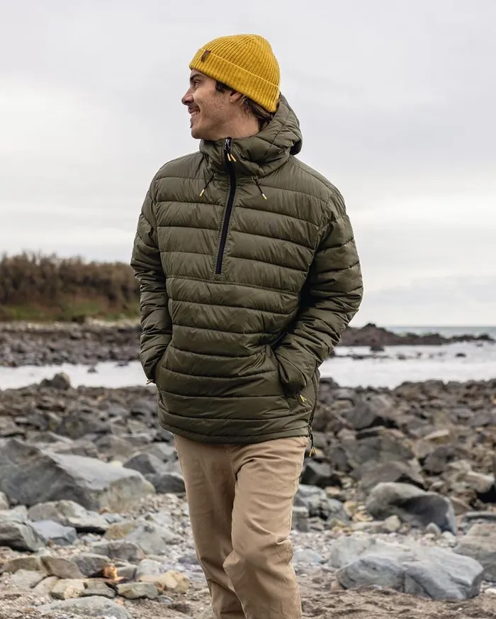 Men Jackets Passenger Crest Recycled Insulated Jacket Khaki Khaki