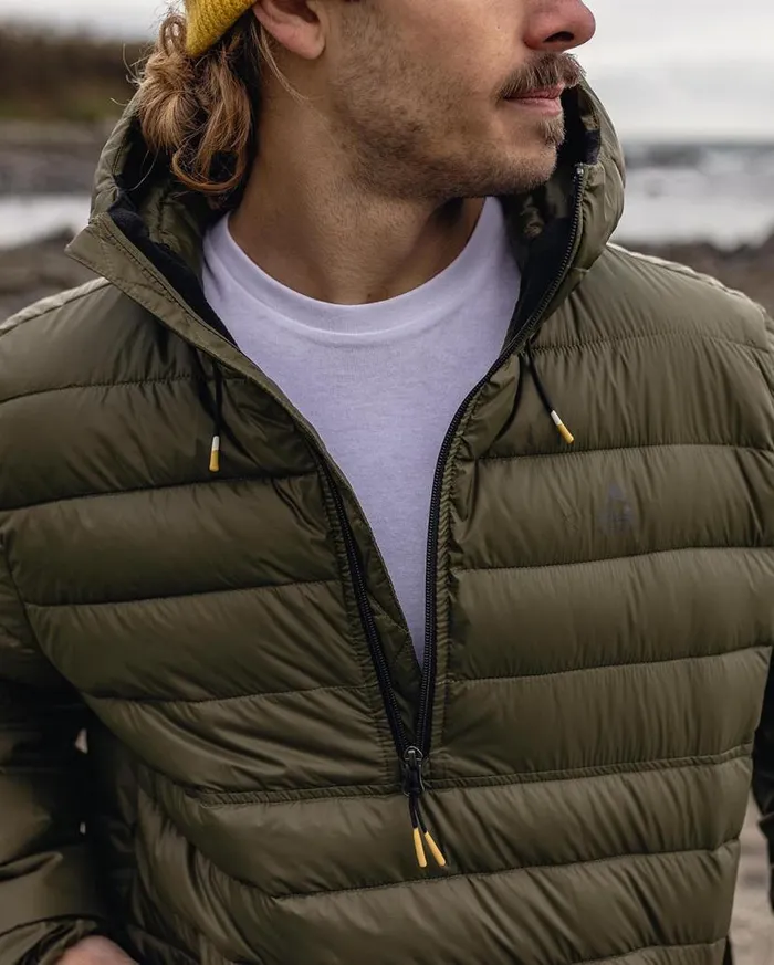 Men Jackets Passenger Crest Recycled Insulated Jacket Khaki Khaki
