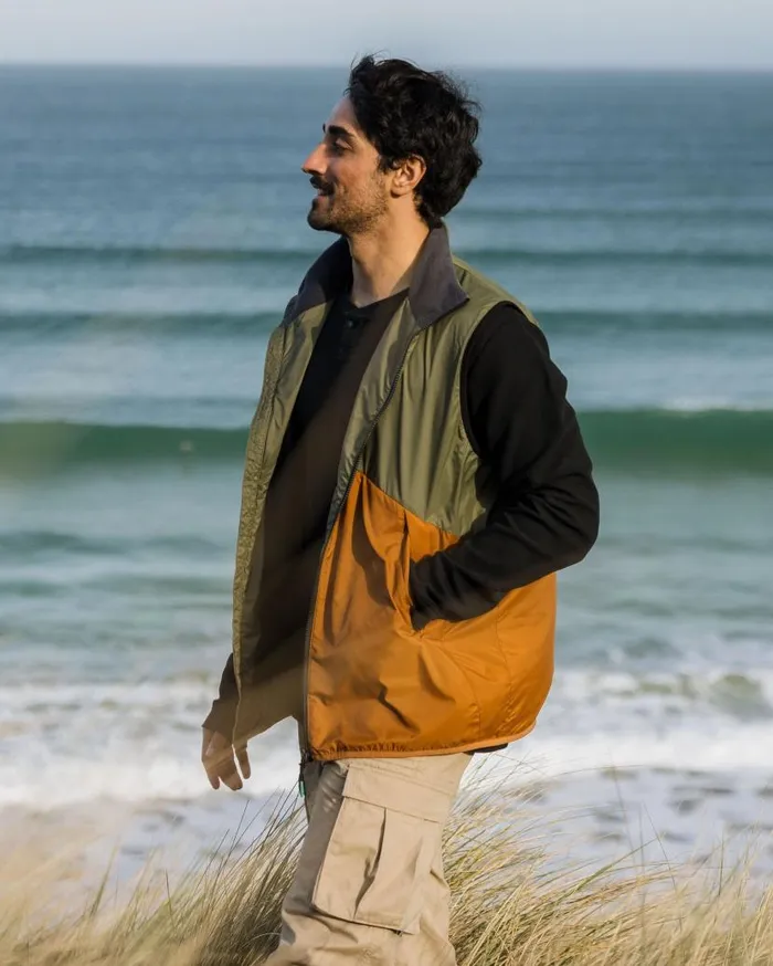 Men Jackets Passenger Dusk Recycled Insulated Vest Dusty Olive Dusty Olive