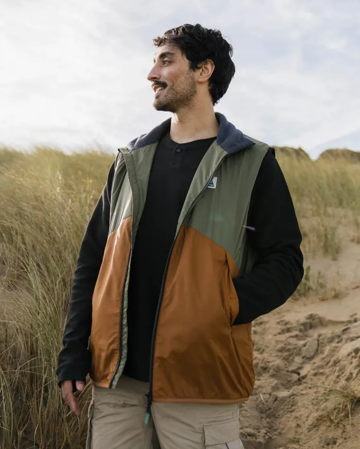 Men Jackets Passenger Dusk Recycled Insulated Vest Dusty Olive Dusty Olive