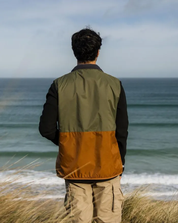 Men Jackets Passenger Dusk Recycled Insulated Vest Dusty Olive Dusty Olive