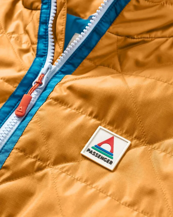 Men Jackets Passenger Pursue Recycled Thermore Insulated Jacket Dusty Ochre Corsair Blue Dusty Ochre Corsair Blue