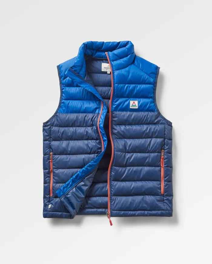 Men Jackets Passenger Roamer Insulated Vest Rich NavyCobalt Rich Navycobalt