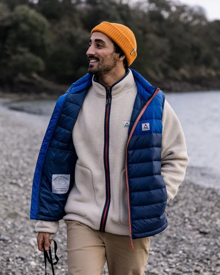Men Jackets Passenger Roamer Insulated Vest Rich NavyCobalt Rich Navycobalt