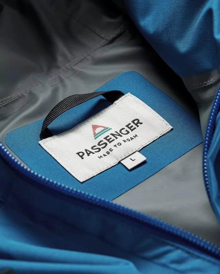 Men Jackets Passenger Season Water Resistant Recycled Jacket Corsair Blue Apricot Corsair Blue Apricot