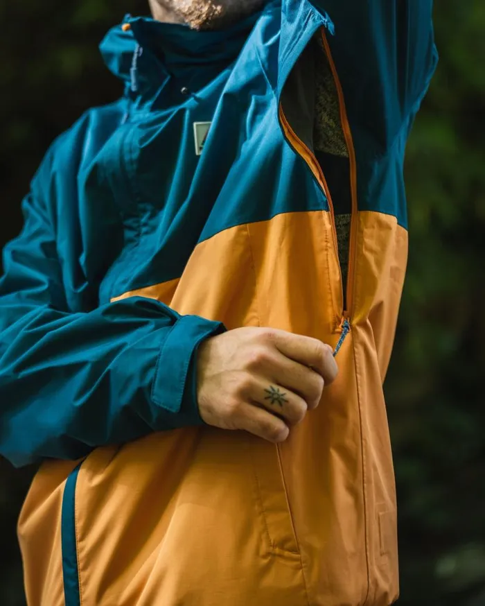 Men Jackets Passenger Season Water Resistant Recycled Jacket Corsair Blue Apricot Corsair Blue Apricot