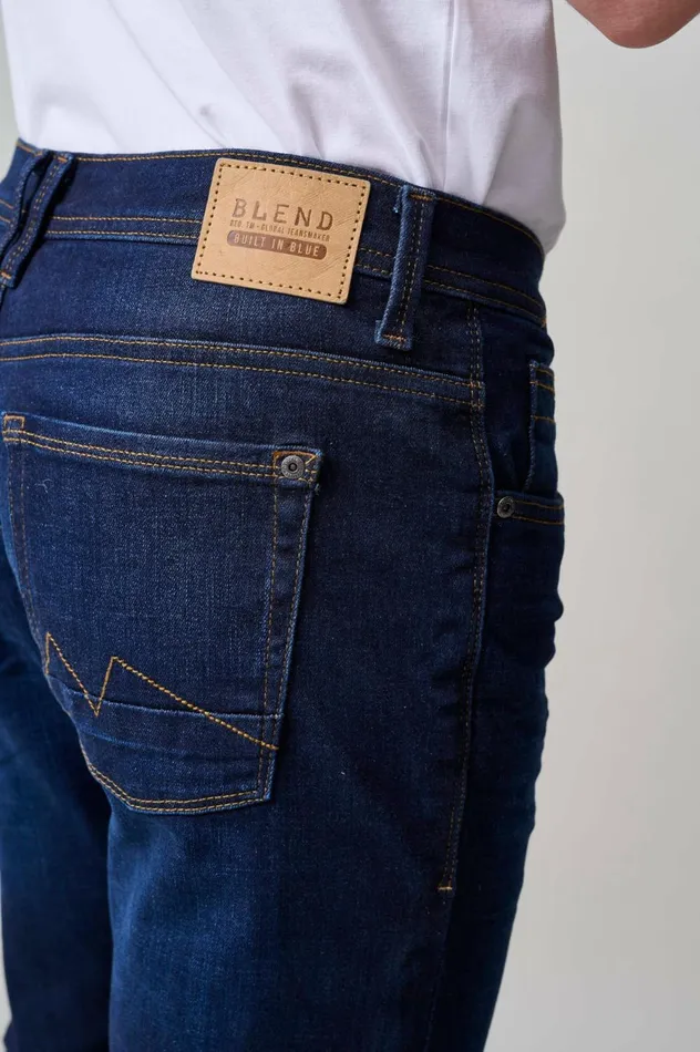 Men Jeans Blend Jeans Denim Dark Blue