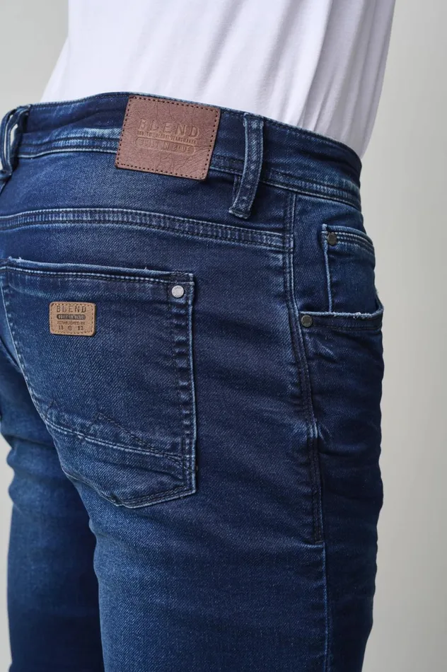 Men Jeans Blend Jeans Denim Middle Blue