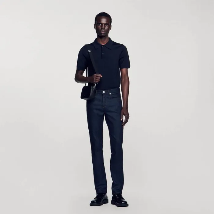 Men Jeans SANDRO Raw Jeans 8211 Narrow Cut Rawdenim