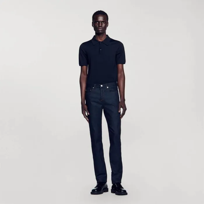 Men Jeans SANDRO Raw Jeans 8211 Narrow Cut Rawdenim