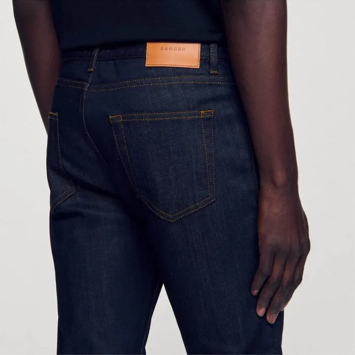 Men Jeans SANDRO Raw Jeans 8211 Narrow Cut Rawdenim