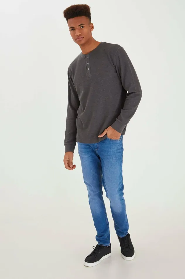 Men Jet Fit Blend Jeans Denim Clear Blue
