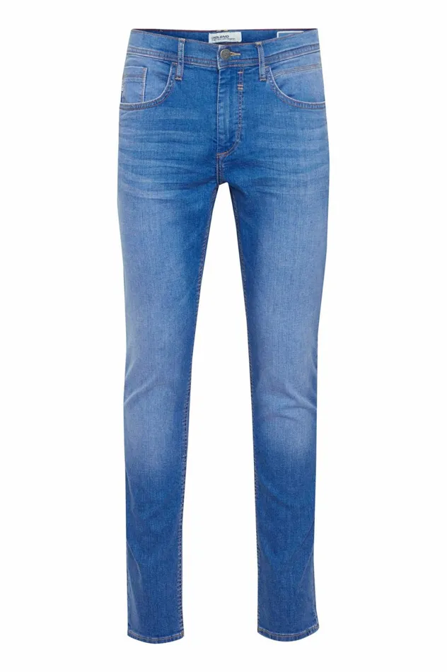 Men Jet Fit Blend Jeans Denim Clear Blue