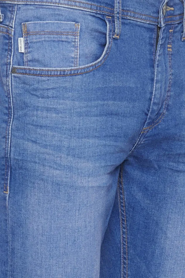 Men Jet Fit Blend Jeans Denim Clear Blue