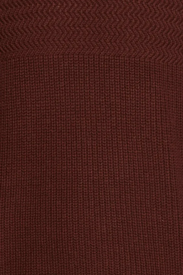 Men Knit Blend Knitted Pullover Dress Blues