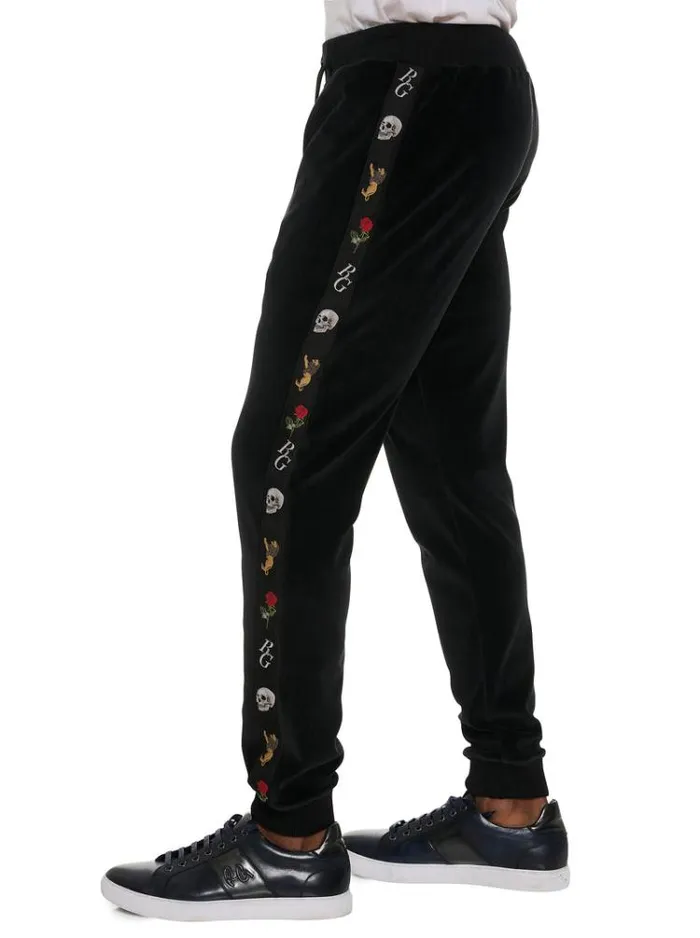 Men LANGEL PANT Black Robert Graham Jeans and Pants