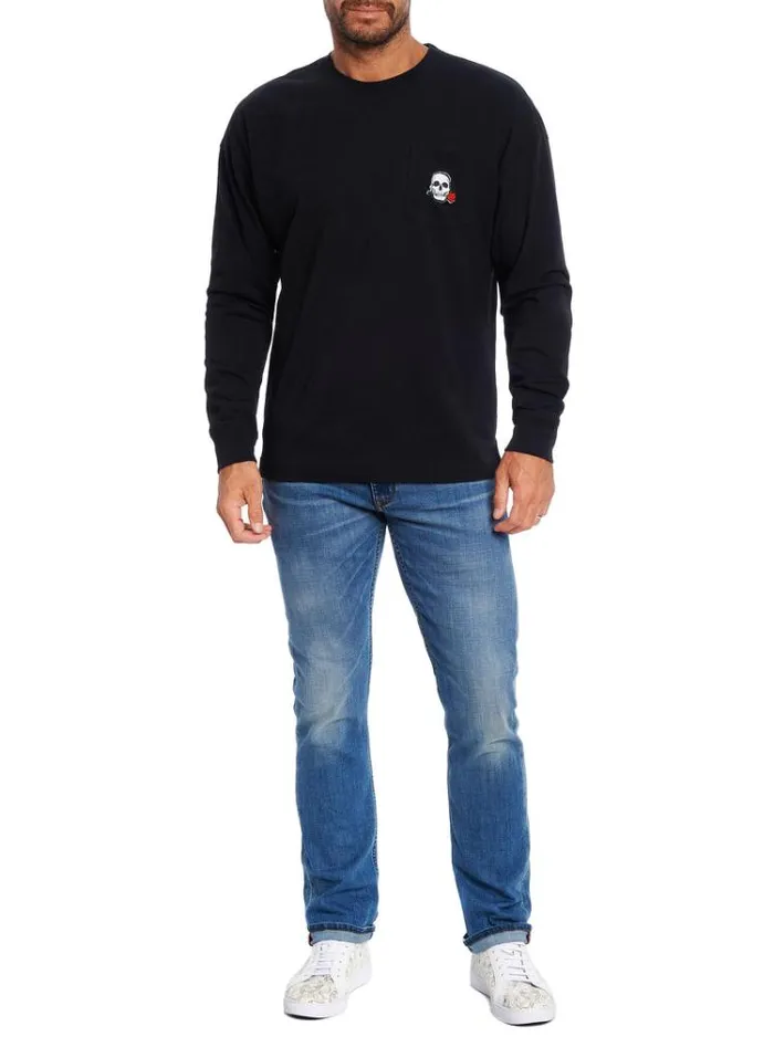 Men LAS VEGAS LONG SLEEVE TSHIRT Black Robert Graham Polos and TShirts
