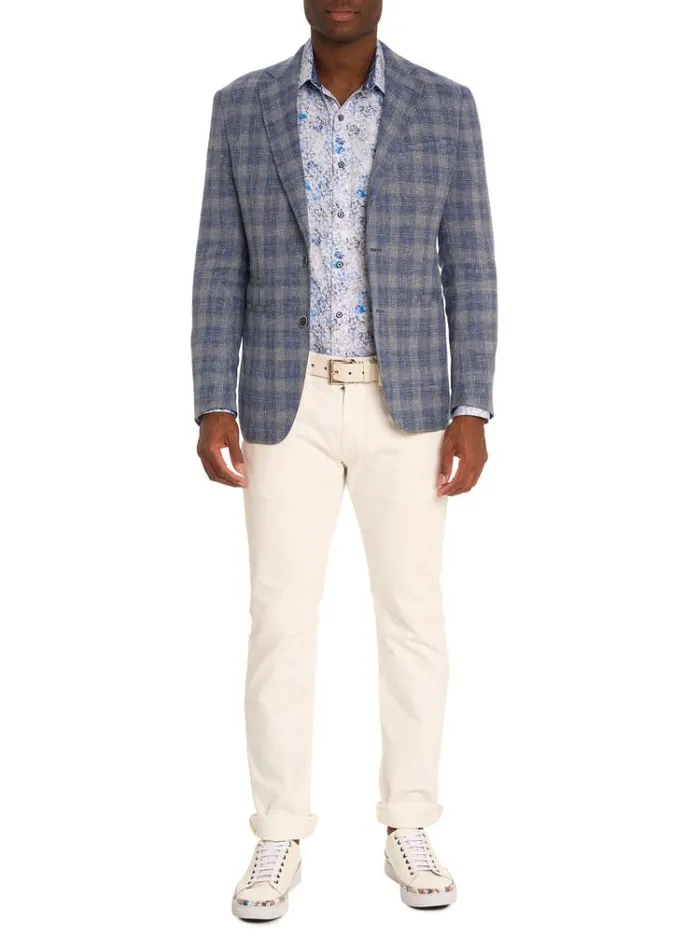 Men MACCHIO BLAZER Navy Robert Graham Blazers