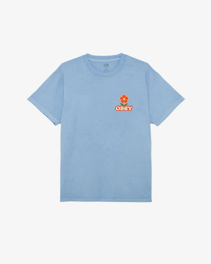 Men MAKE ART NOT WAR FLOWER PIGMENT TSHIRT Pigment Hydrangea OBEY Clothing TSHIRTS Men MAKE ART NOT WAR FLOWER PIGMENT TSHIRT Pigment Hydrangea OBEY Clothing TSHIRTS