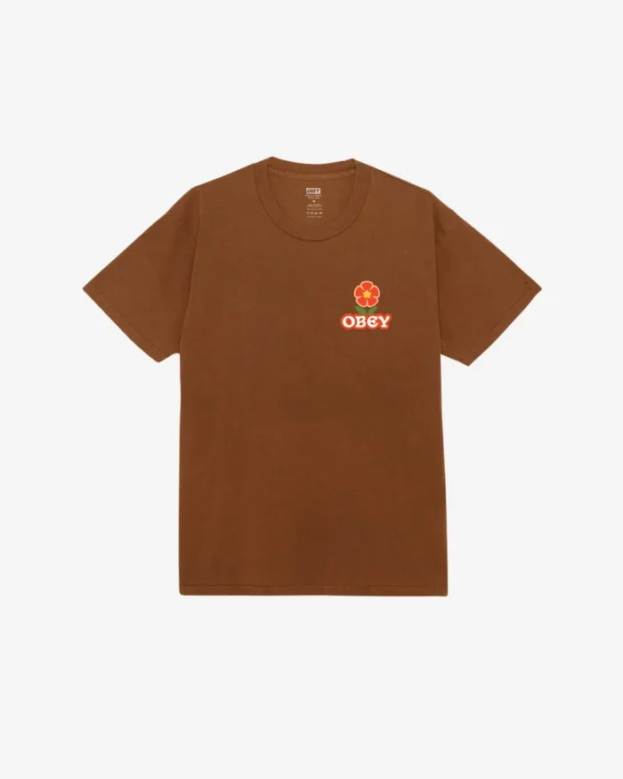 Men MAKE ART NOT WAR FLOWER PIGMENT TSHIRT Pigment Hydrangea OBEY Clothing TSHIRTS Men MAKE ART NOT WAR FLOWER PIGMENT TSHIRT Pigment Hydrangea OBEY Clothing TSHIRTS