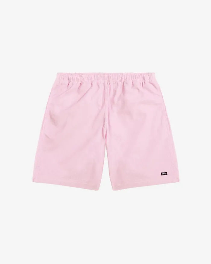 Men MARQUEE CORDUROY SHORT Clay OBEY Clothing BOTTOMS