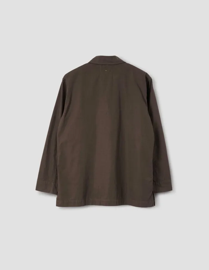 Men Mhl Pj Shirt Carob Margaret Howell Shirts