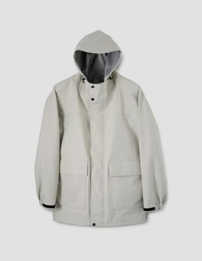 Men Mizuno GoreTex Jacket Light Stone Margaret Howell Sportswear