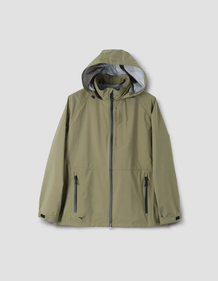 Men Mizuno Rain Jacket Light Khaki Margaret Howell Sportswear