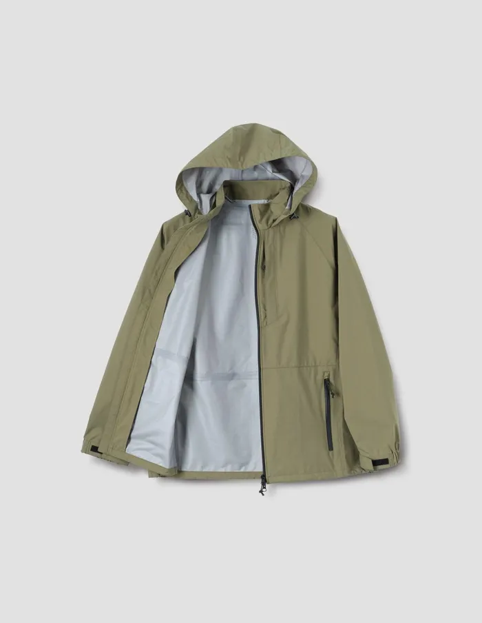 Men Mizuno Rain Jacket Light Khaki Margaret Howell Sportswear