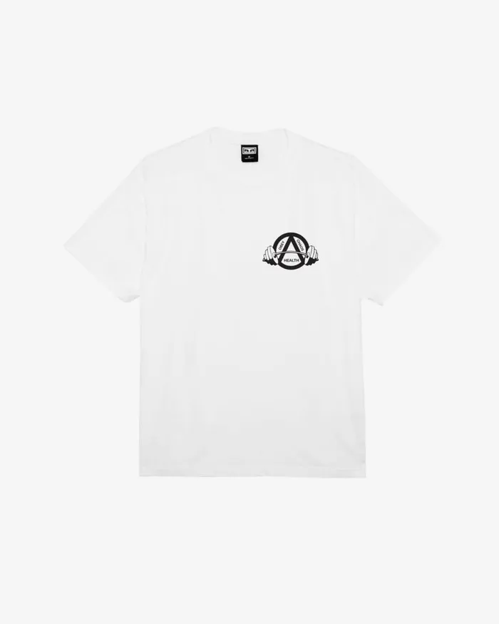 Men NOTHING HEAVYWEIGHT TSHIRT Vintage Black OBEY Clothing TSHIRTS