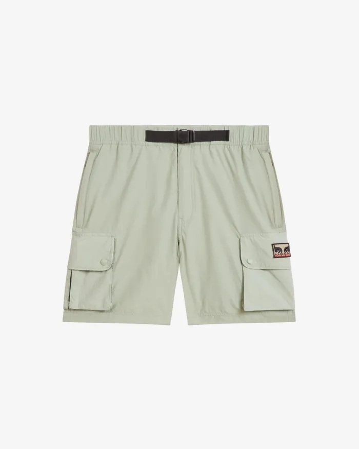 Men OBEY X NAPAPIJRI SHORT Beige Oak OBEY Clothing BOTTOMS
