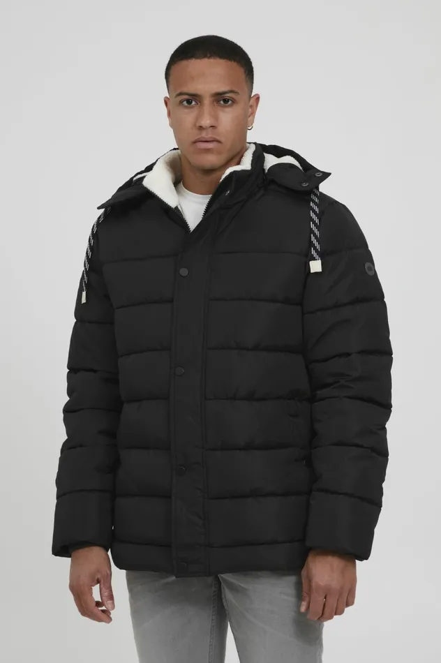 Men Outerwear Blend Outerwear Black