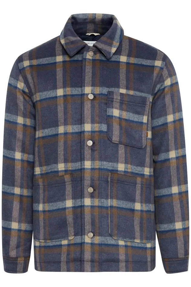 Men Outerwear Blend Outerwear Ensign Blue