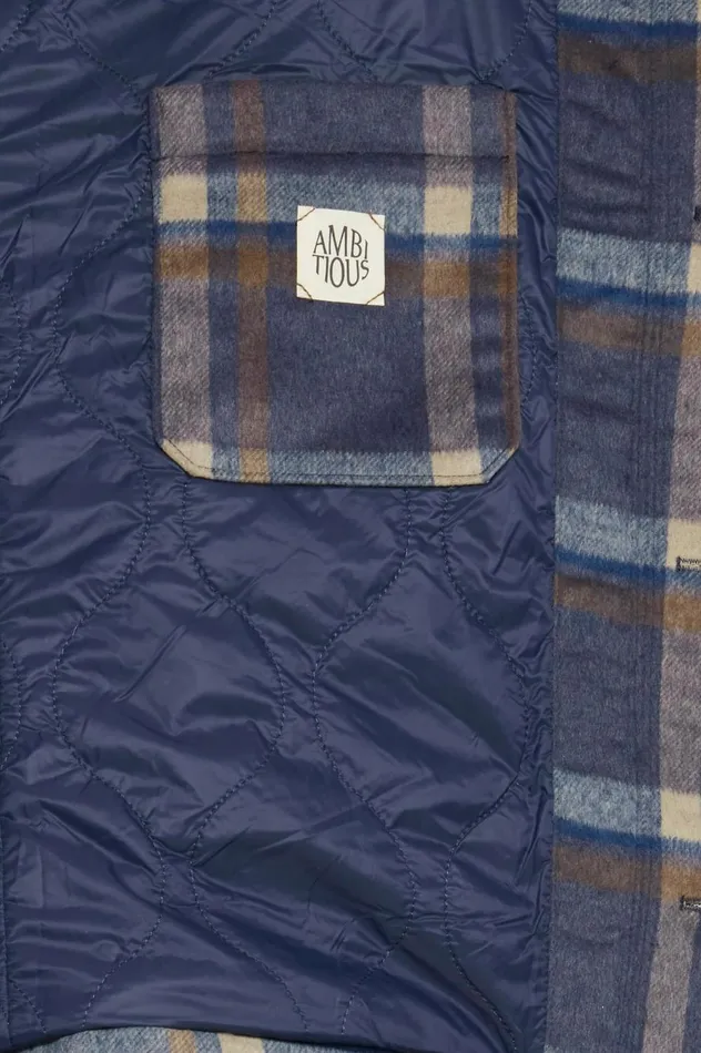 Men Outerwear Blend Outerwear Ensign Blue