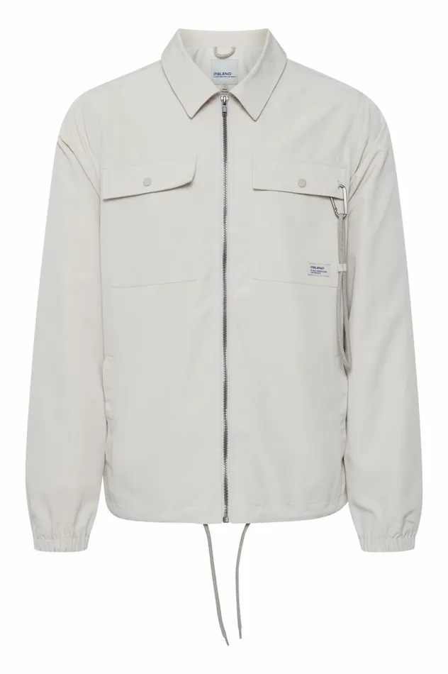 Men Outerwear Blend Outerwear Oyster Gray