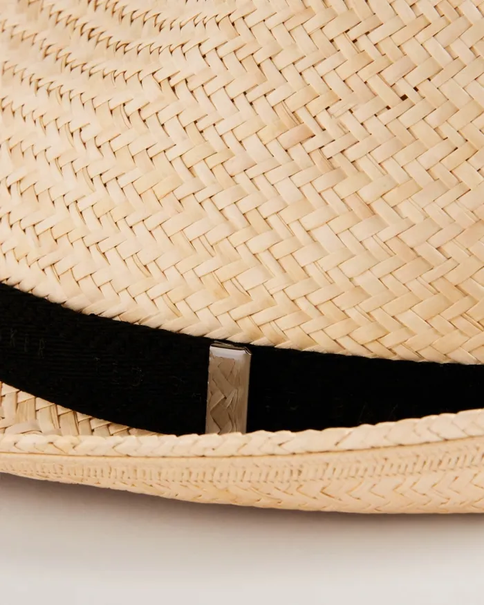 Men PANNS 8211 Straw Trilby Hat With Webbing Trim Natural Ted Baker Swimwear and Beachwear Men PANNS 8211 Straw Trilby Hat With Webbing Trim Natural Ted Baker Swimwear and Beachwear