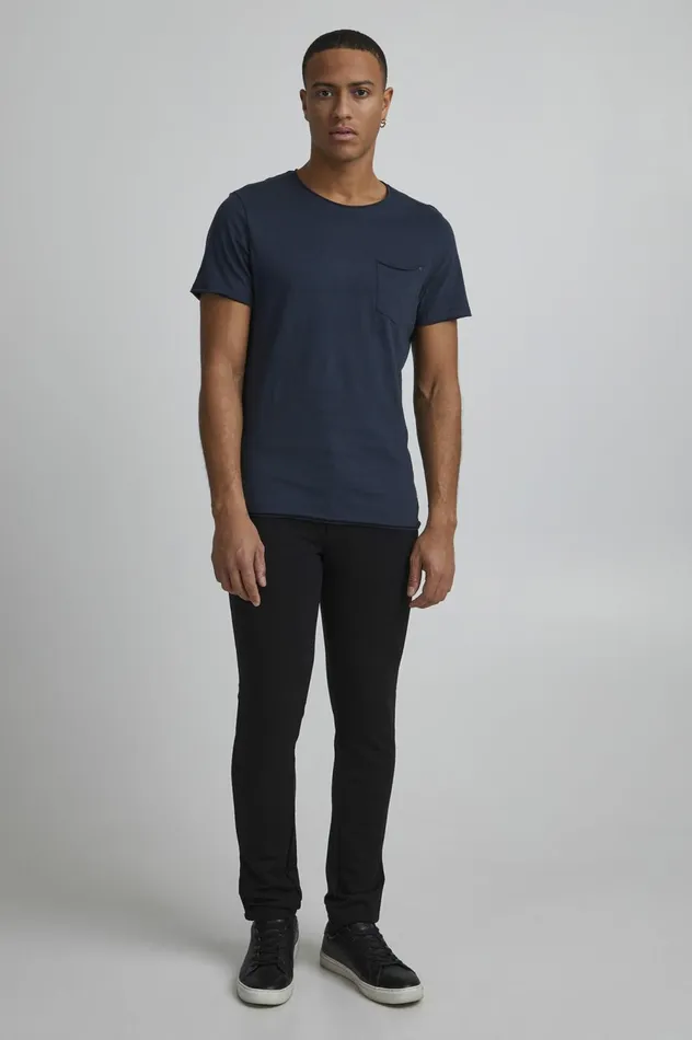 Men Pants Blend Casual Pants Black