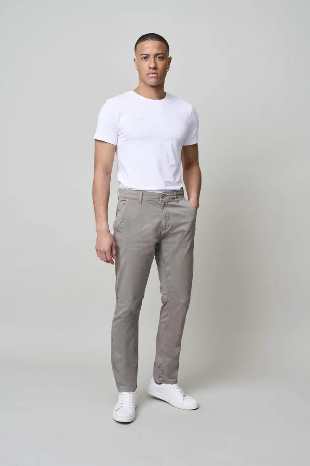 Men Pants Blend Casual Pants Granite