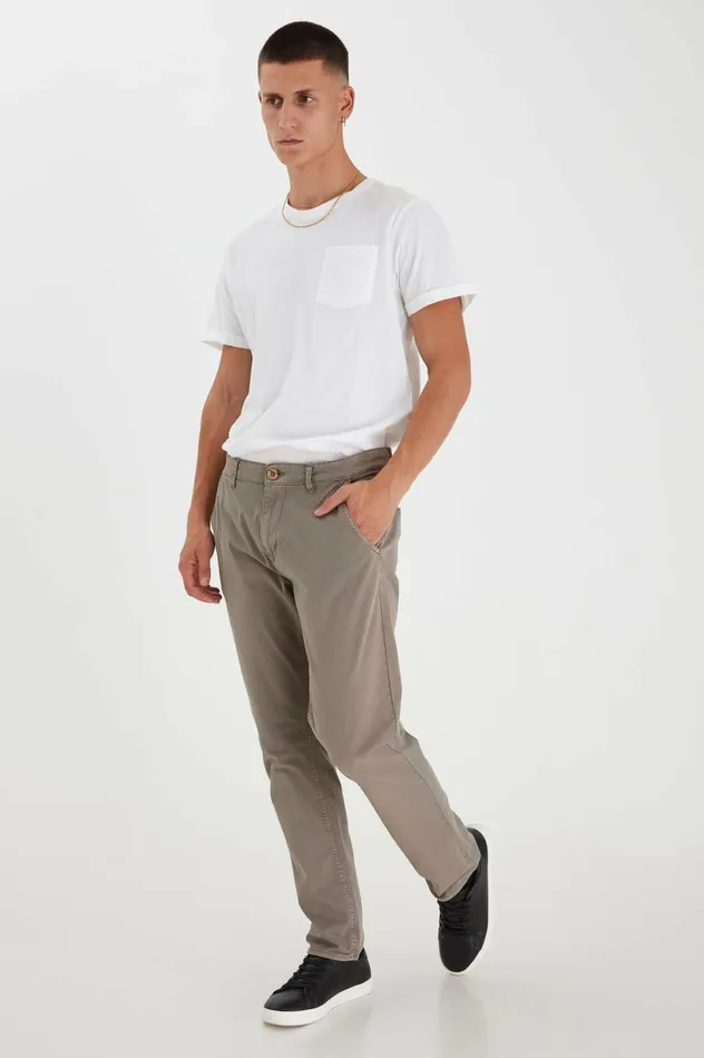 Men Pants Blend Casual Pants Granite