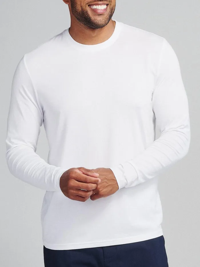 Men Pimaluxe Long Sleeve TShirt Tasc Performance Long Sleeve TShirts