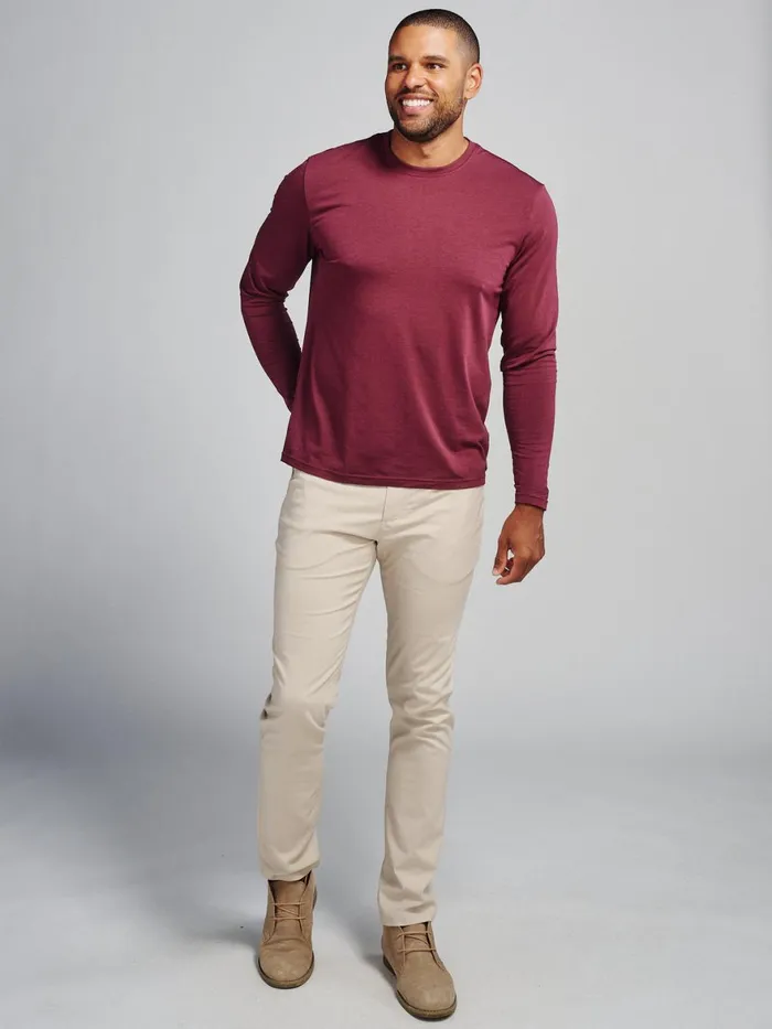 Men Pimaluxe Long Sleeve TShirt Tasc Performance Long Sleeve TShirts