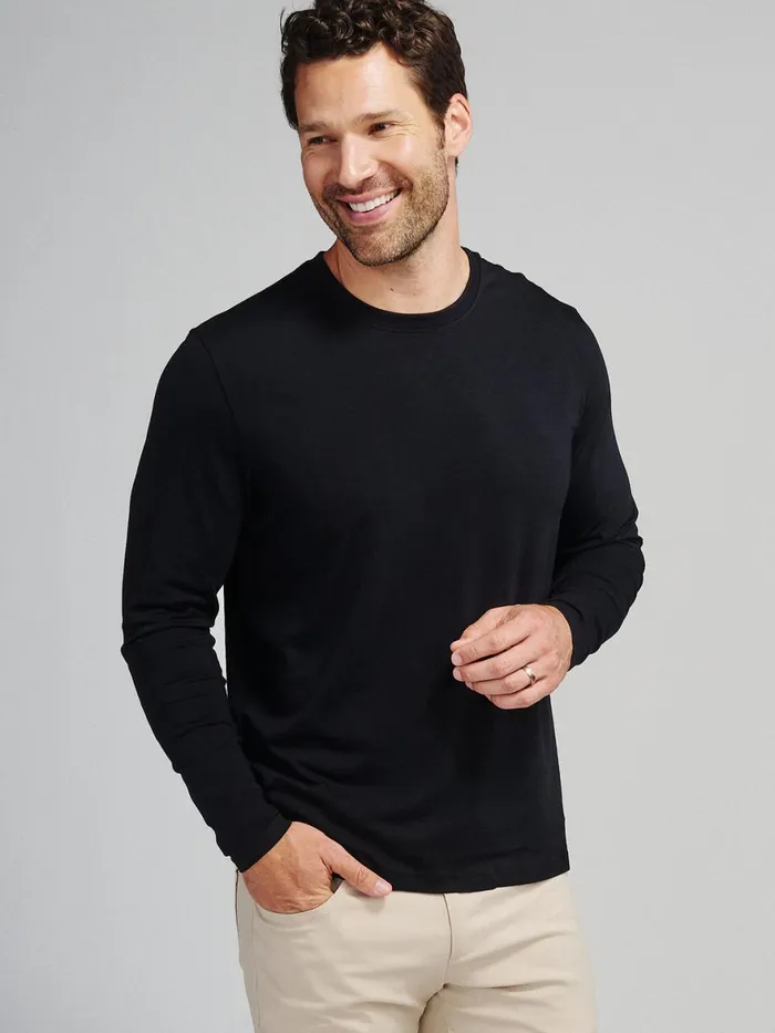 Men Pimaluxe Long Sleeve TShirt Tasc Performance Long Sleeve TShirts