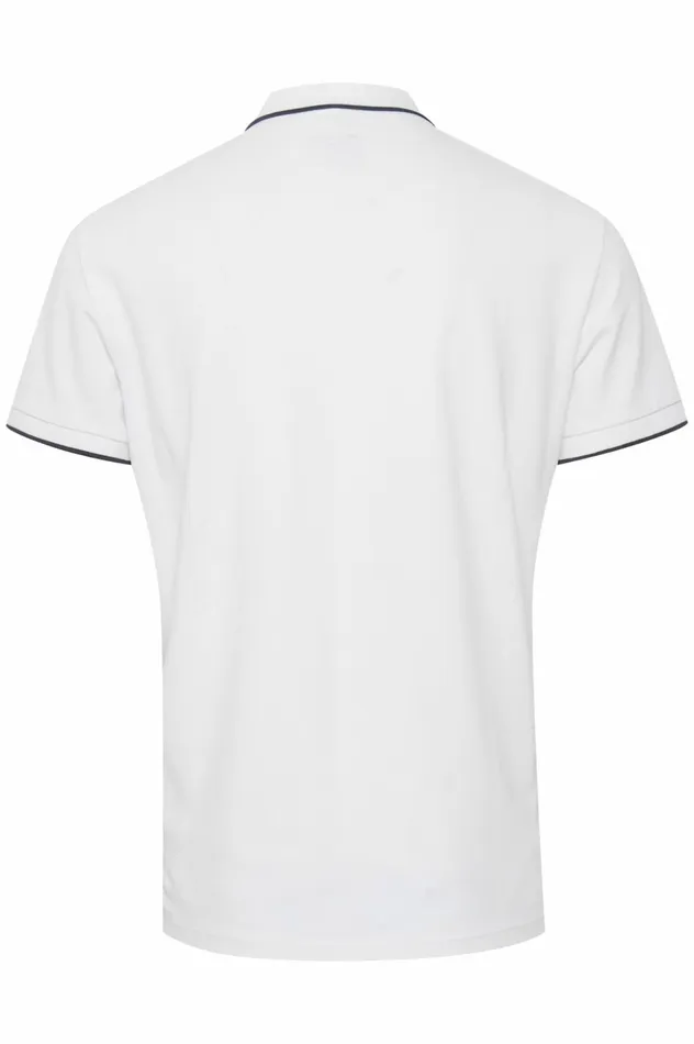 Men Polos Blend Polo Shirt Bright White
