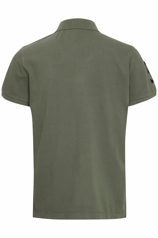 Men Polos Blend Polo Shirt Olive Night