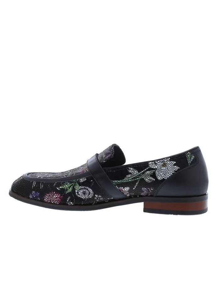Men RETRO LOAFER Black Robert Graham Shoes