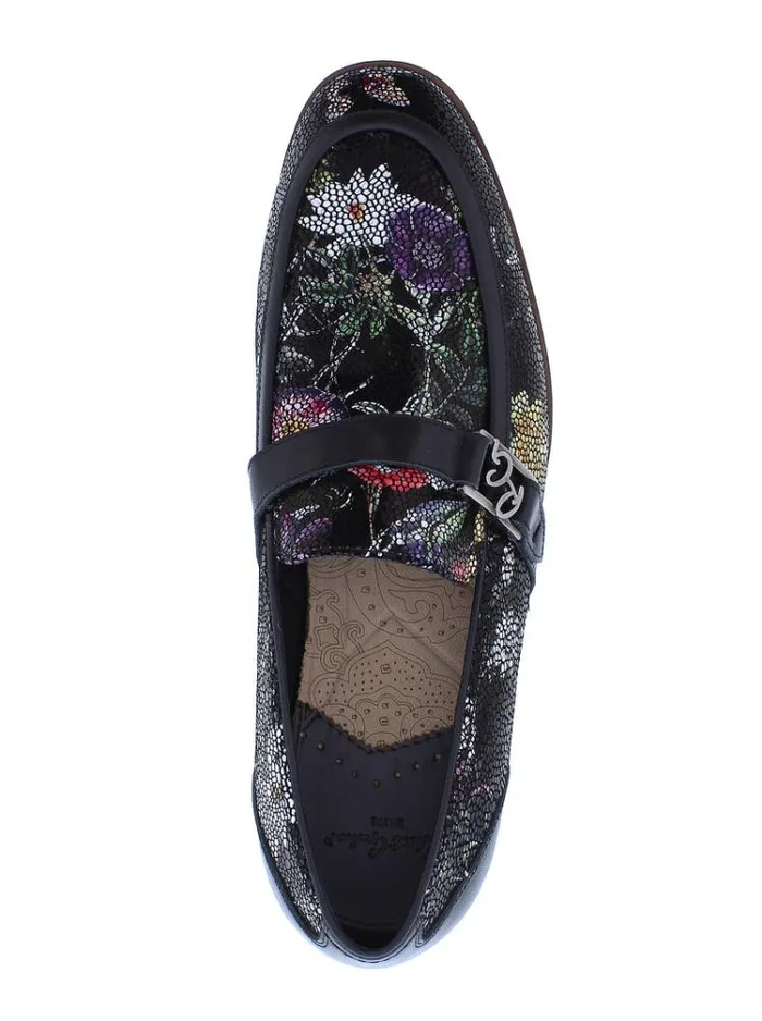 Men RETRO LOAFER Black Robert Graham Shoes