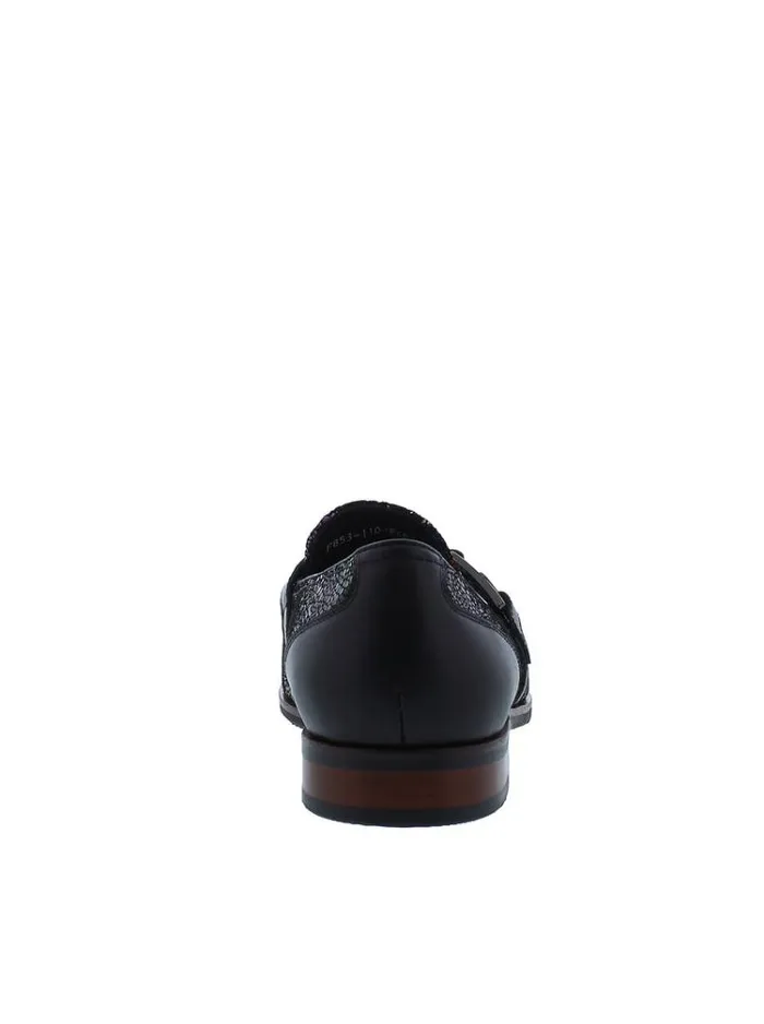 Men RETRO LOAFER Black Robert Graham Shoes